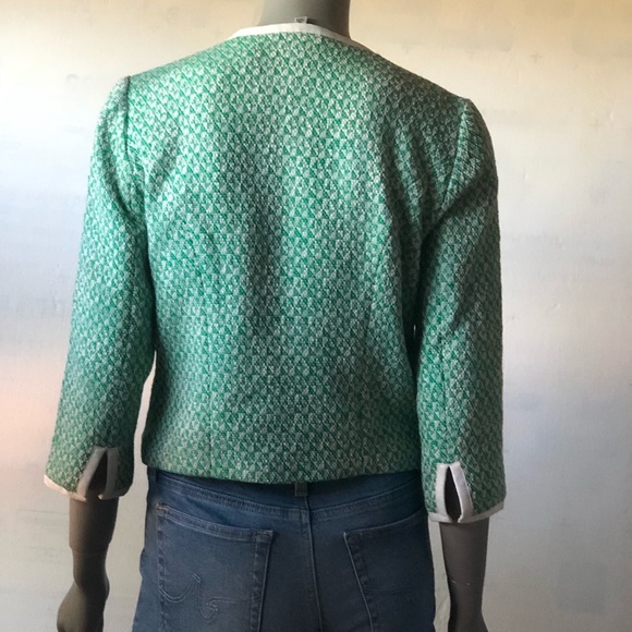 CAbi Cover Tweed Cropped Jacket Blazer 726 - Picture 3 of 7